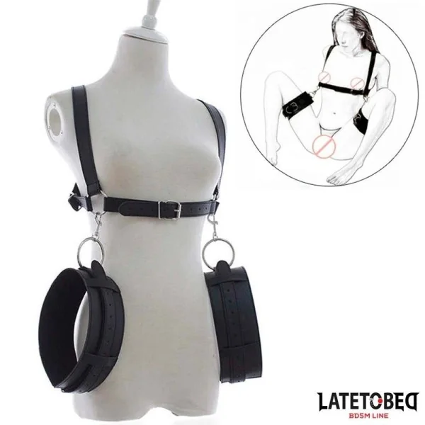 FESSELN FÜR GESPREIZTE BEINE VON LATETOBED BDSM LINE