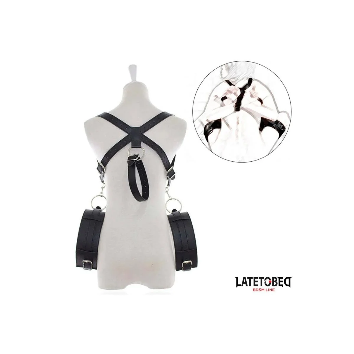 FESSELN FÜR GESPREIZTE BEINE VON LATETOBED BDSM LINE