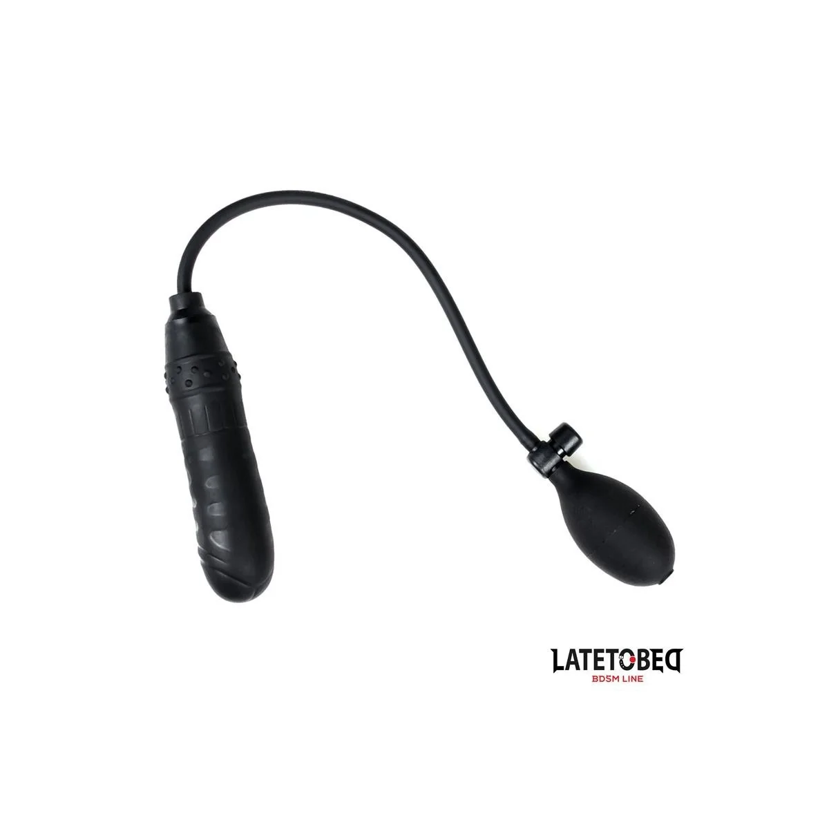 AUFBLASBARER DILDO MIT HANDPUMPE VON LATETOBED BDSM LINE