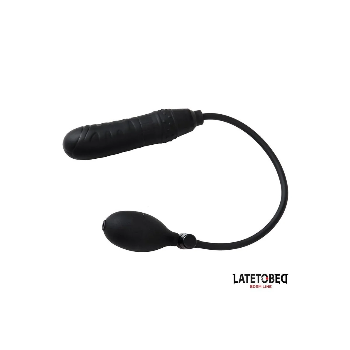 AUFBLASBARER DILDO MIT HANDPUMPE VON LATETOBED BDSM LINE