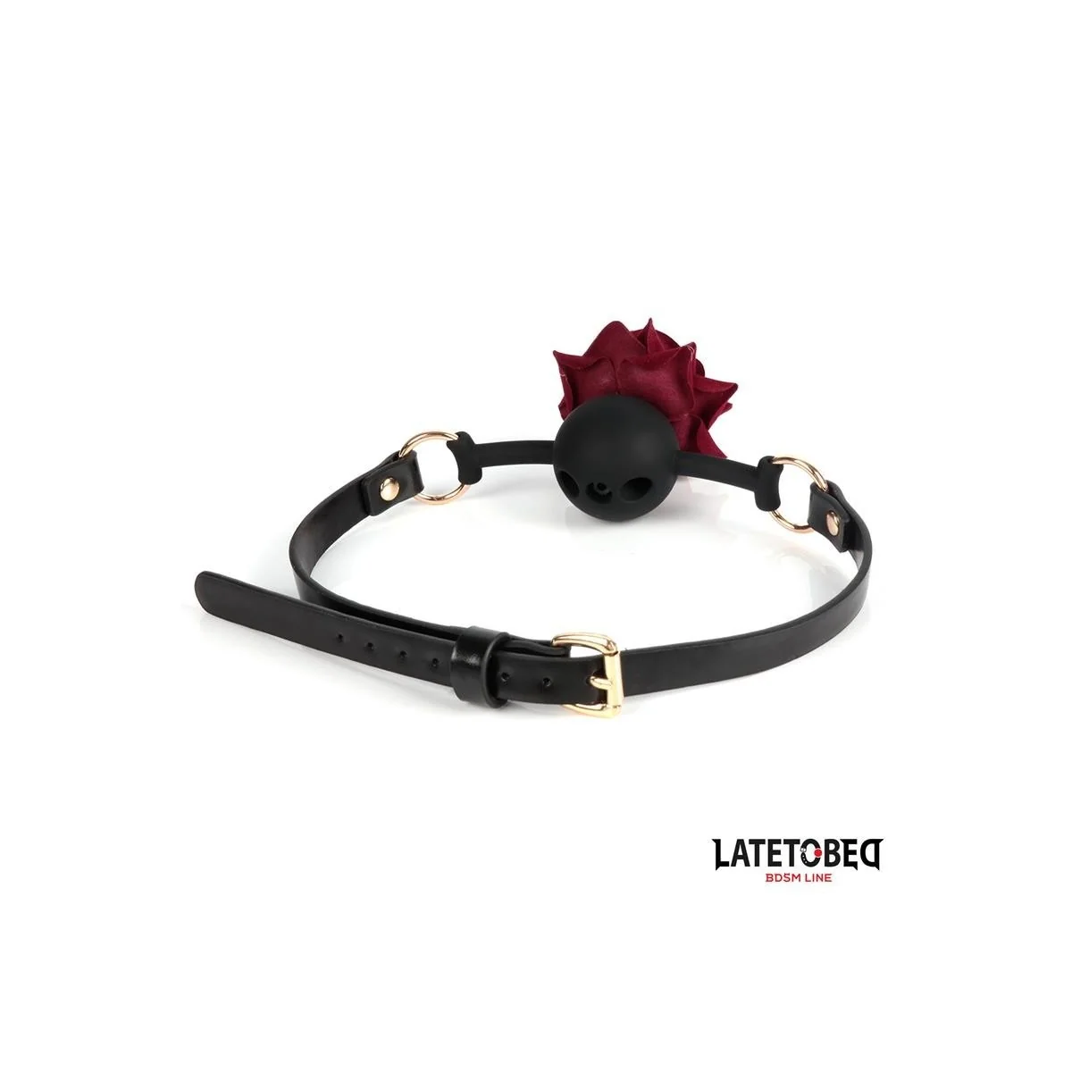 GOLDFARBENE METALL-ROSENKNEBELKUGEL VON LATETOBED BDSM LINE