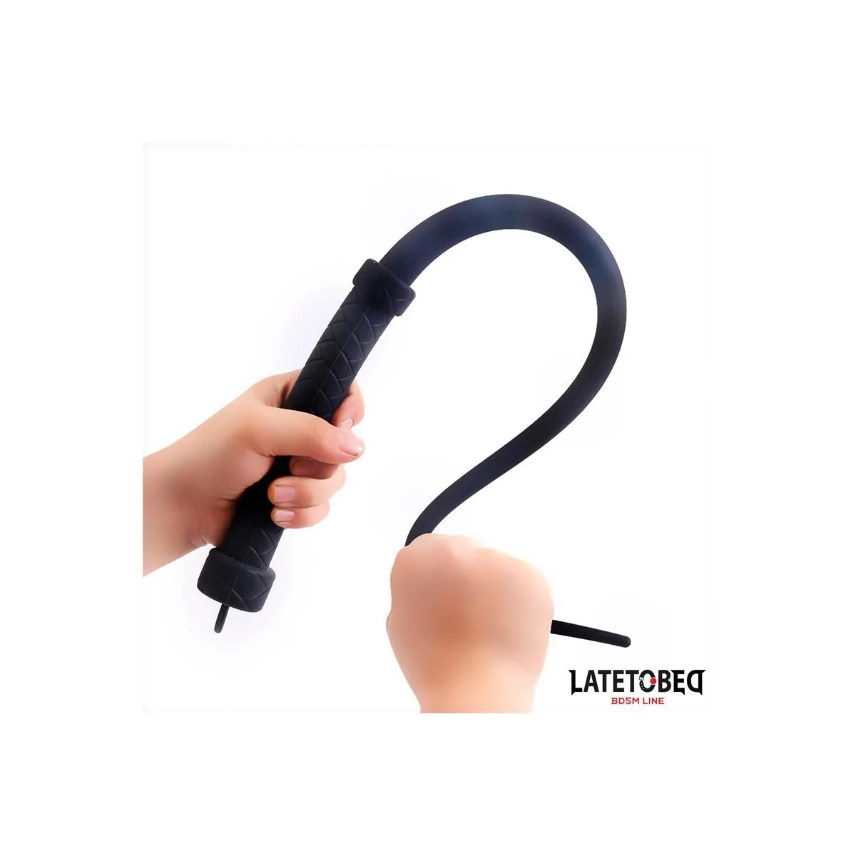 SILIKONPEITSCHE 61 CM VON LATETOBED BDSM LINE