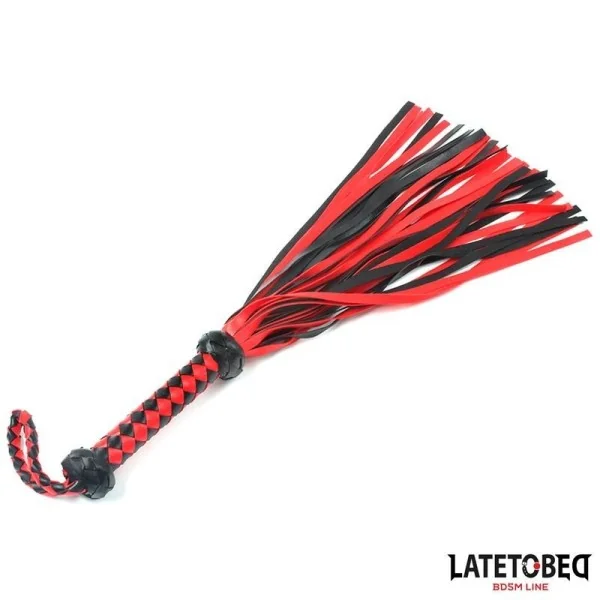 GEFLOCHTENER FLOGGER 49 CM VON LATETOBED BDSM LINE