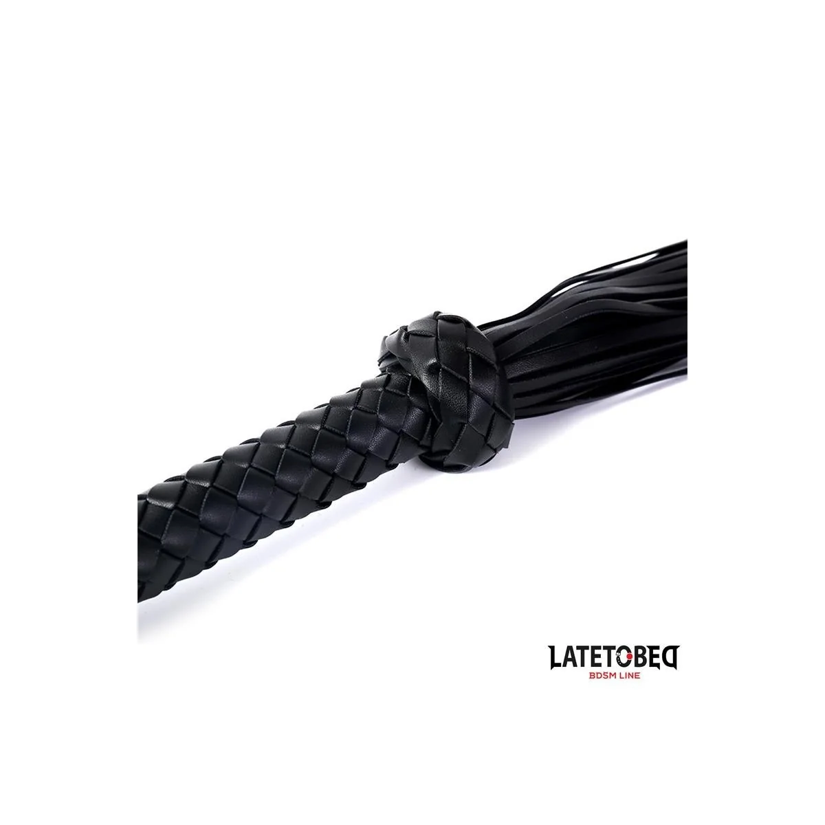 GEFLOCHTENER FLOGGER 64,5 CM VON LATETOBED BDSM LINE