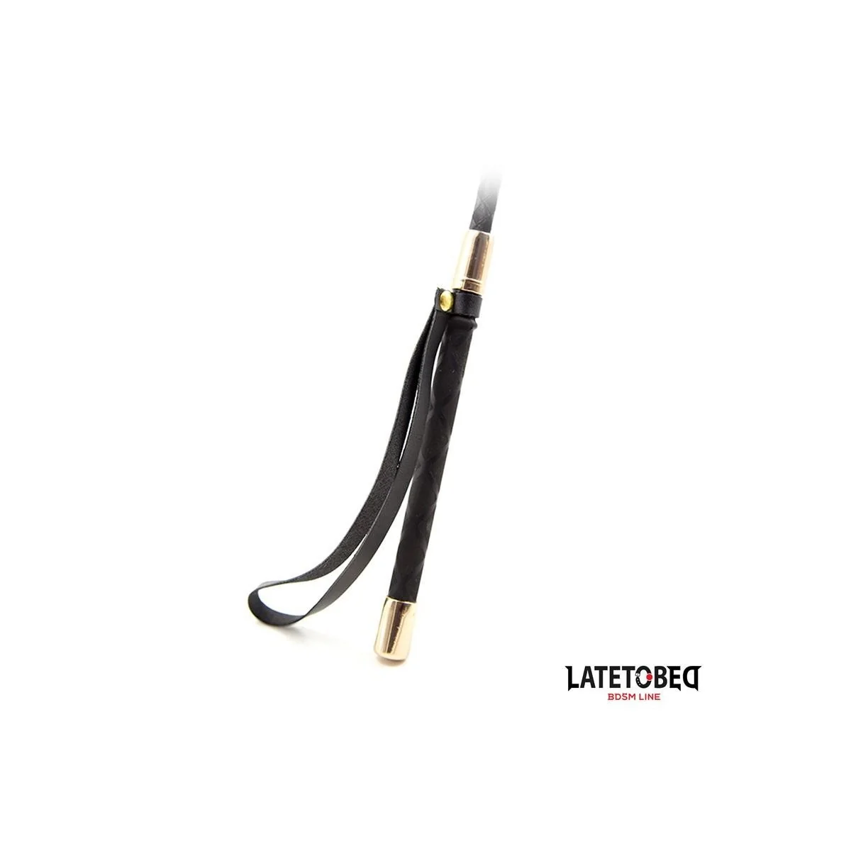 GOLDFARBENE METALLGERTE 60 CM VON LATETOBED BDSM LINE