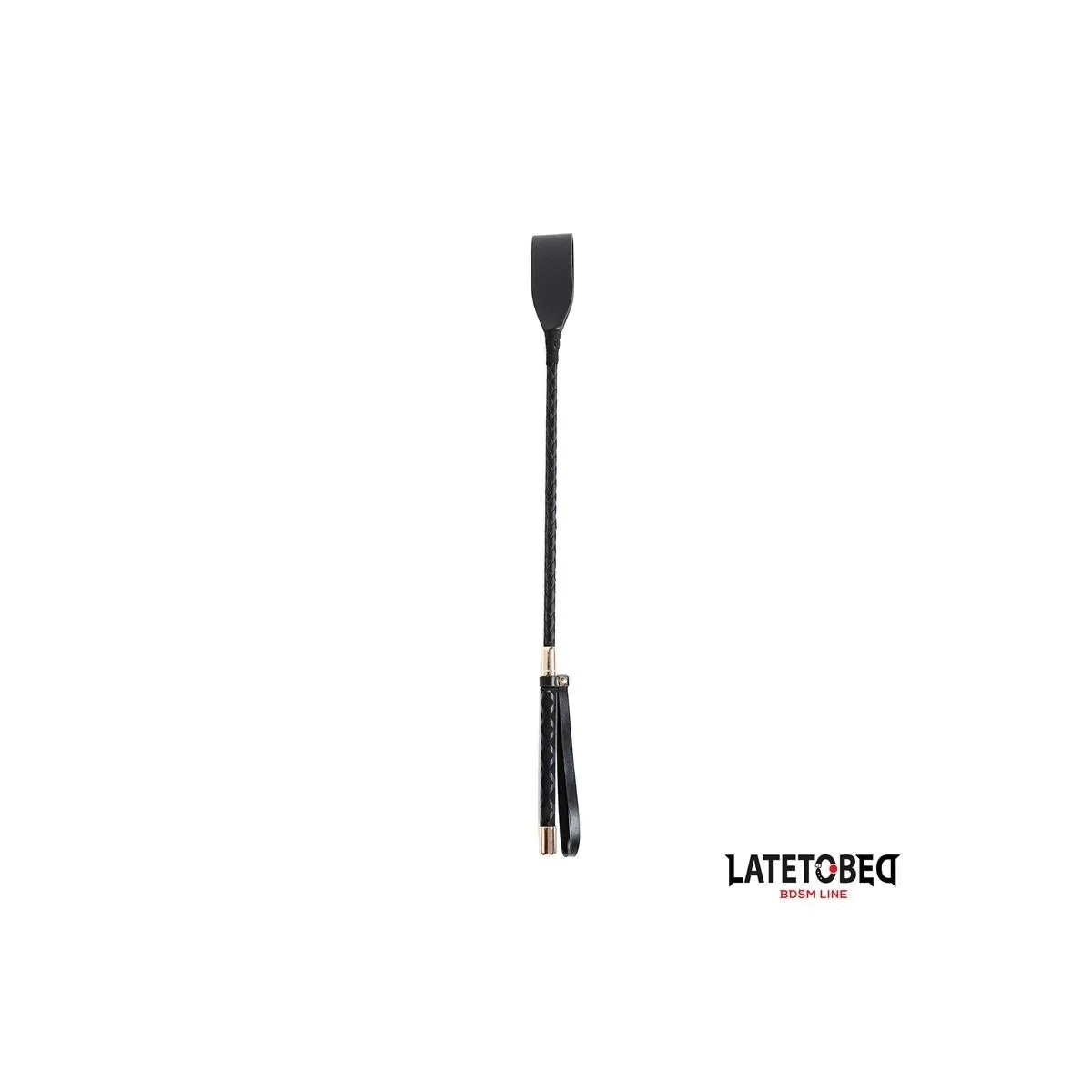 GOLDFARBENE METALLGERTE 45 CM VON LATETOBED BDSM LINE