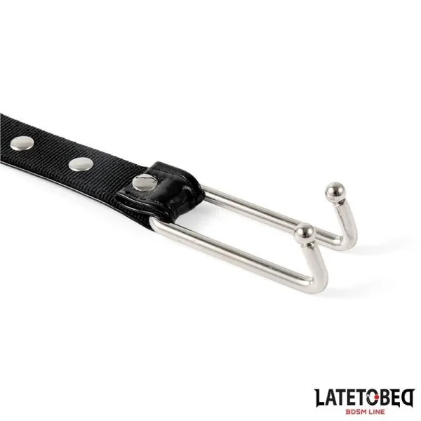 HALSBAND MIT NASENHAKEN VON LATETOBED BDSM LINE