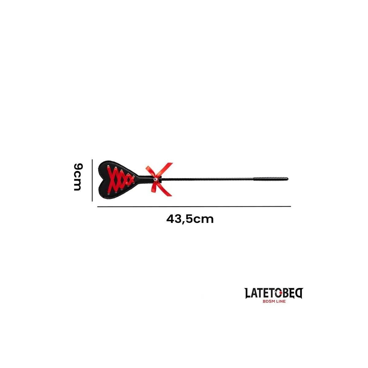 HERZ-PADDEL 43,5 CM VON LATETOBED BDSM LINE