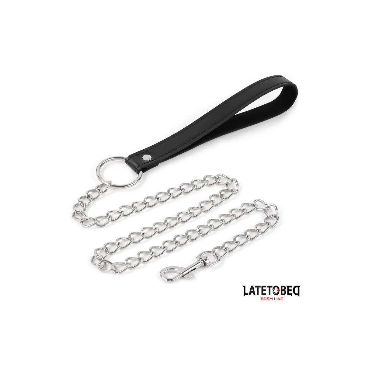 HALSBAND MIT GLOCKE UND LEINE VON LATETOBED BDSM LINE