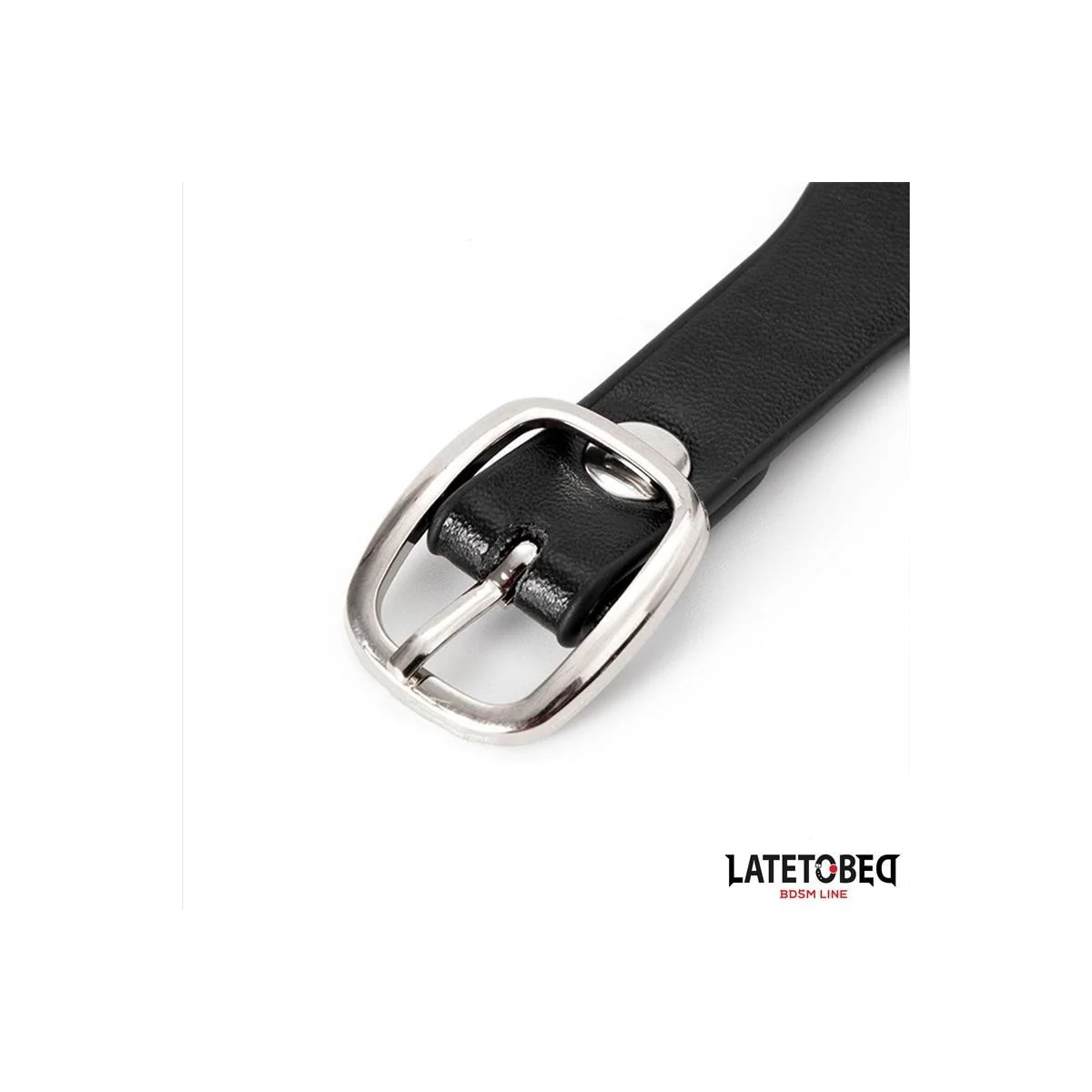 HALSBAND MIT GLOCKE UND LEINE VON LATETOBED BDSM LINE