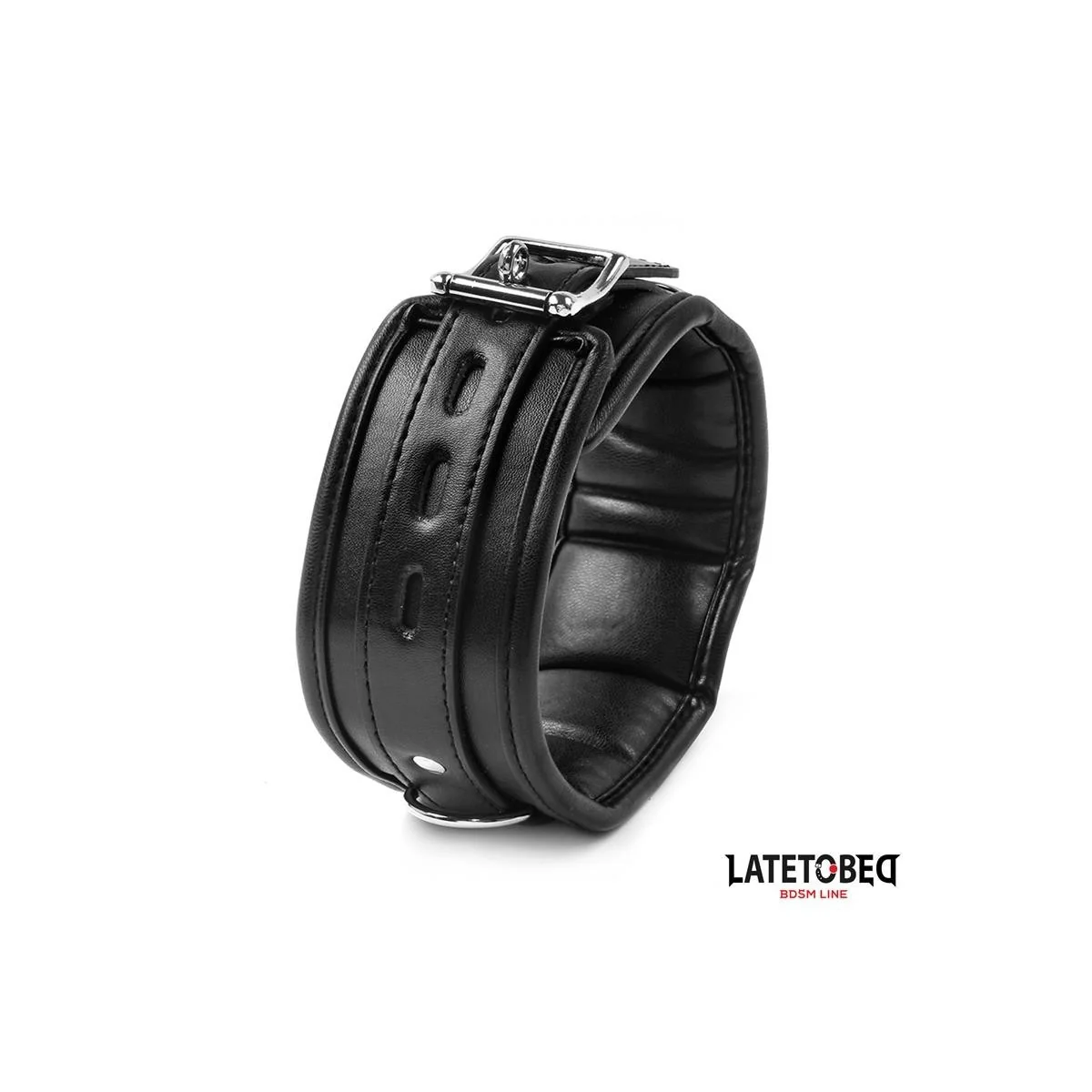 SCHWAMMHALSBAND MIT LEINE VON LATETOBED BDSM LINE