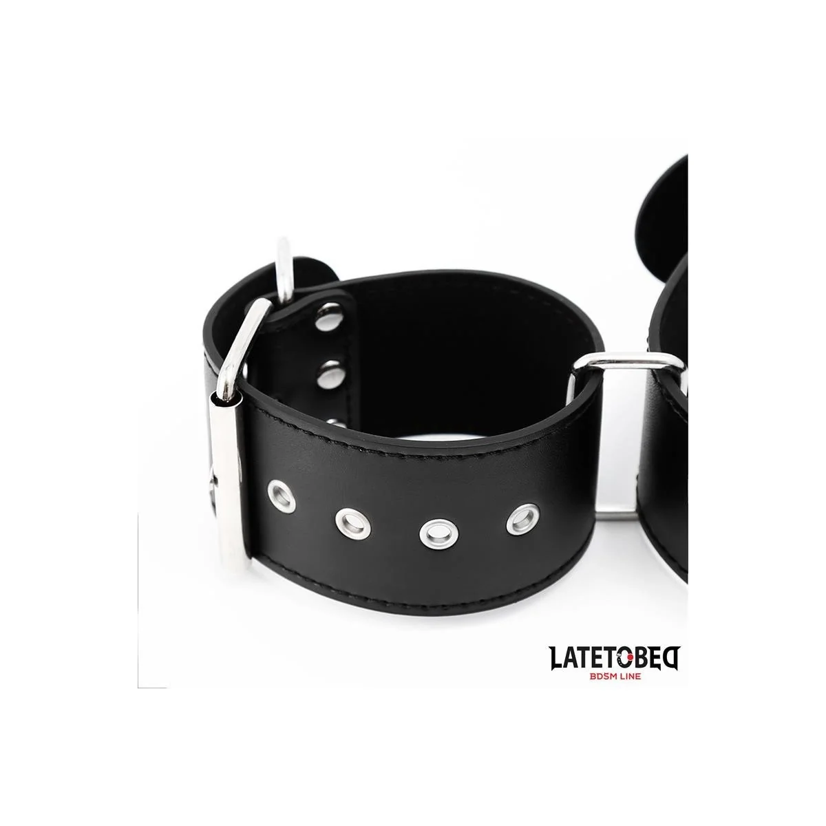 HALS- UND HANDFESSEL VON LATETOBED BDSM LINE