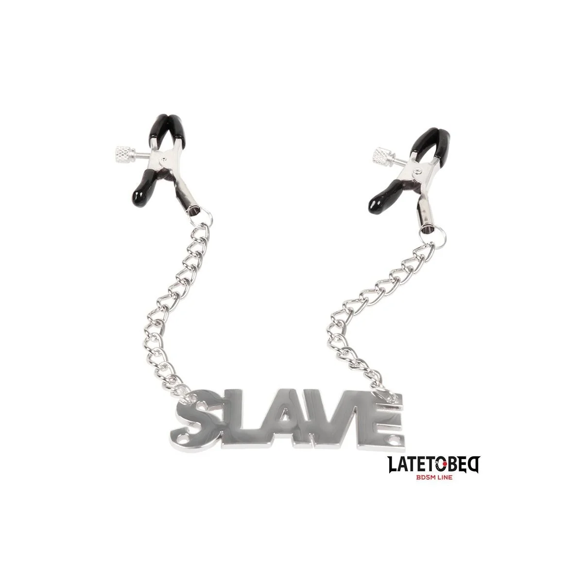 NIPPELKLEMMEN MIT SLAVE VON LATETOBED BDSM LINE