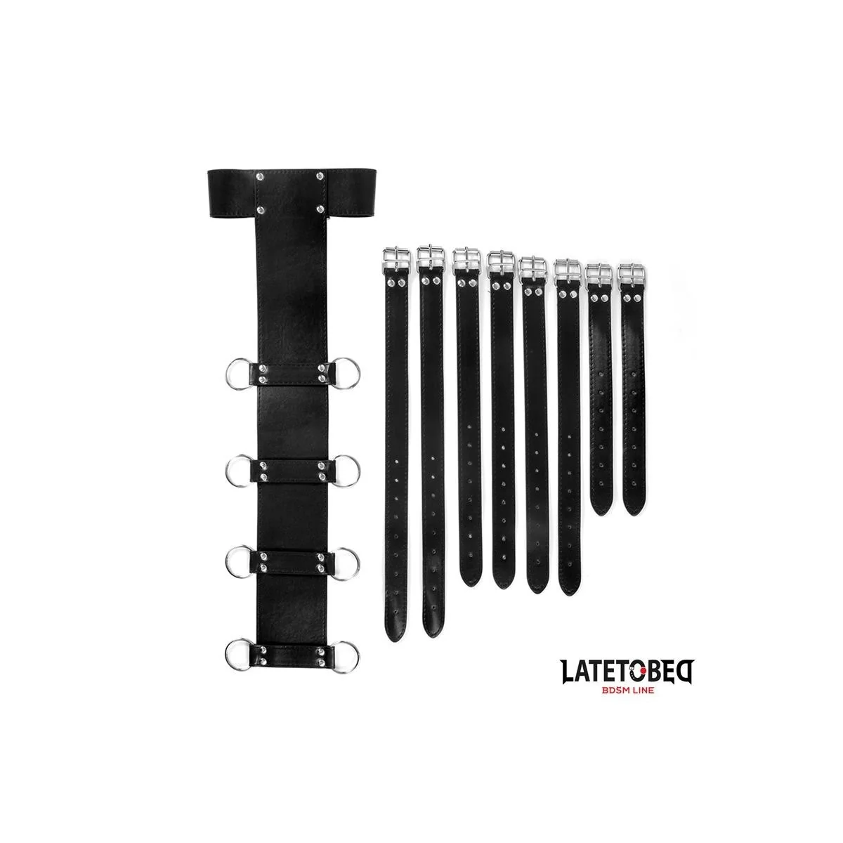 VERSTELLBARER RÜCKEN-HARNESS VON LATETOBED BDSM LINE