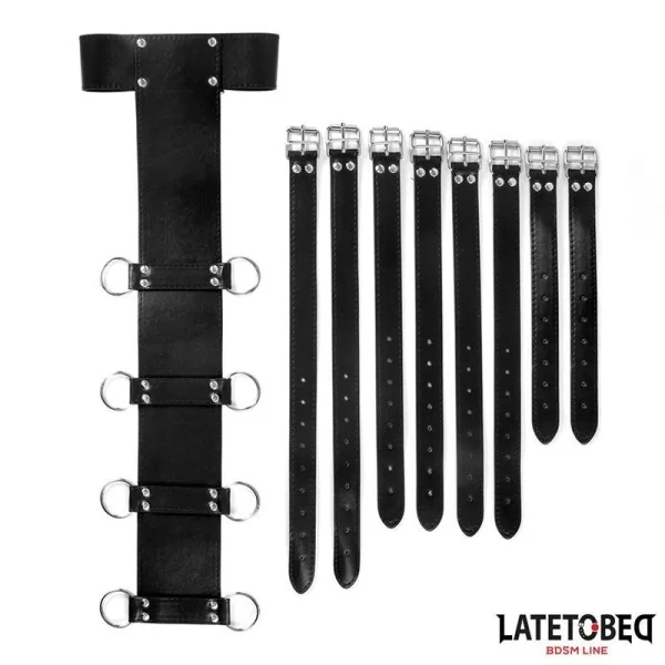 VERSTELLBARER RÜCKEN-HARNESS VON LATETOBED BDSM LINE