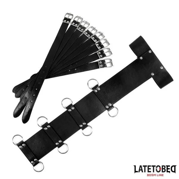 VERSTELLBARER RÜCKEN-HARNESS VON LATETOBED BDSM LINE