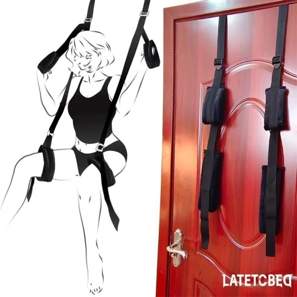 TÜR-SLING SCHWARZ VON LATETOBED BDSM LINE