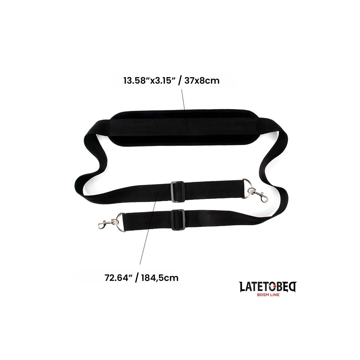 SCHULTER-SWINGSTRAP VON LATETOBED BDSM LINE