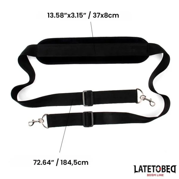 SCHULTER-SWINGSTRAP VON LATETOBED BDSM LINE