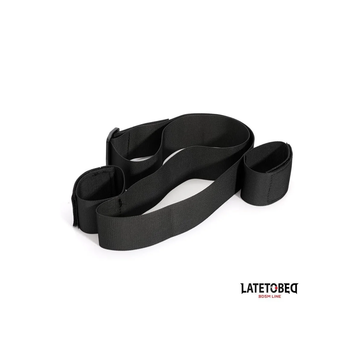 HÜFTBAND UND KLETTVERSCHLUSS-HANDGELENKMANSCHETTE VON LATETOBED BDSM LINE