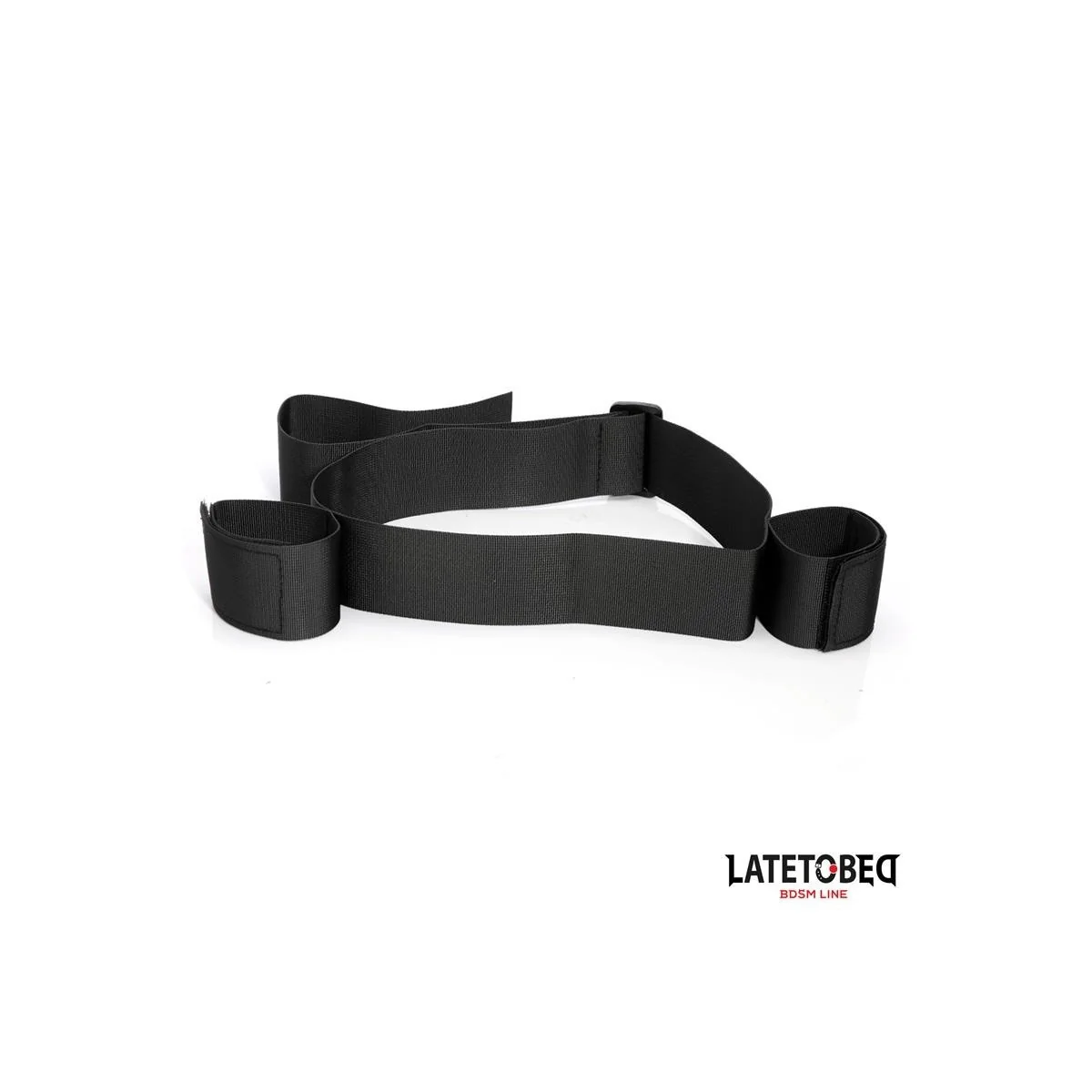 HÜFTBAND UND KLETTVERSCHLUSS-HANDGELENKMANSCHETTE VON LATETOBED BDSM LINE