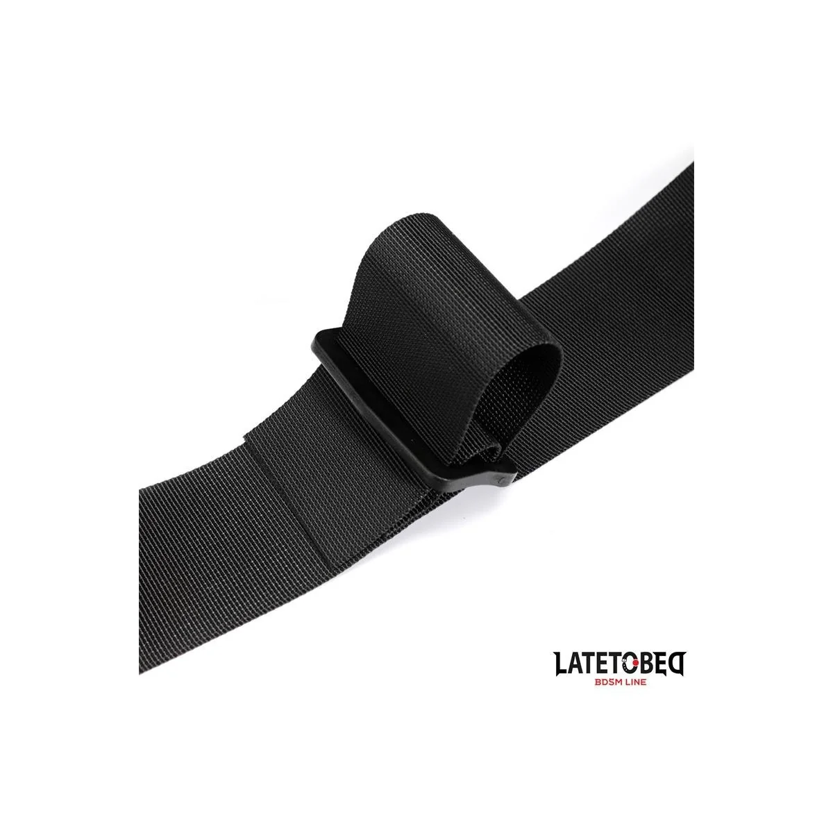 HÜFTBAND UND KLETTVERSCHLUSS-HANDGELENKMANSCHETTE VON LATETOBED BDSM LINE