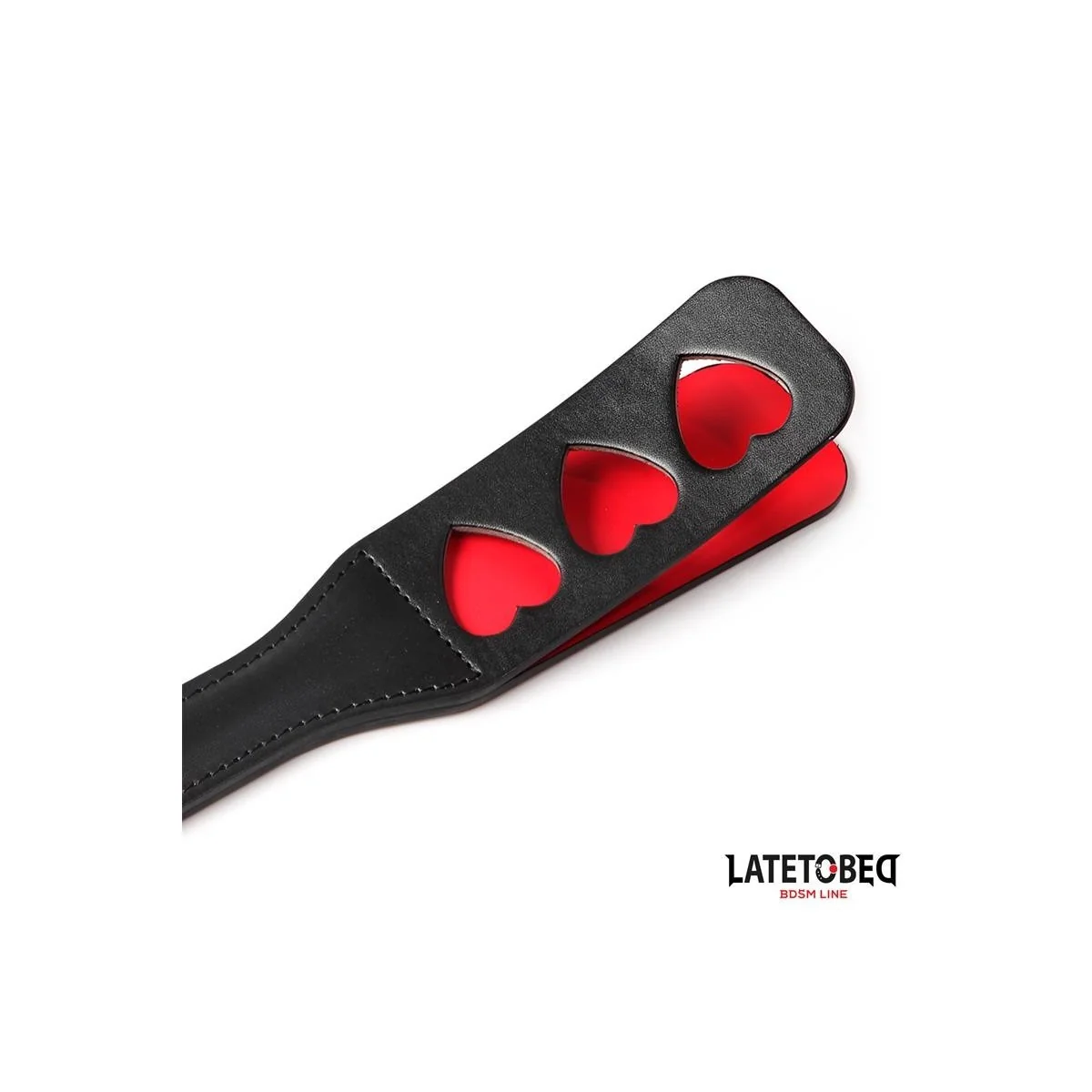 DOPPELSCHICHT-PADDEL HERZ 32 CM VON LATETOBED BDSM LINE