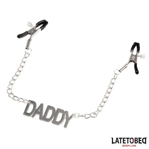 NIPPELKLEMMEN MIT DADDY VON LATETOBED BDSM LINE