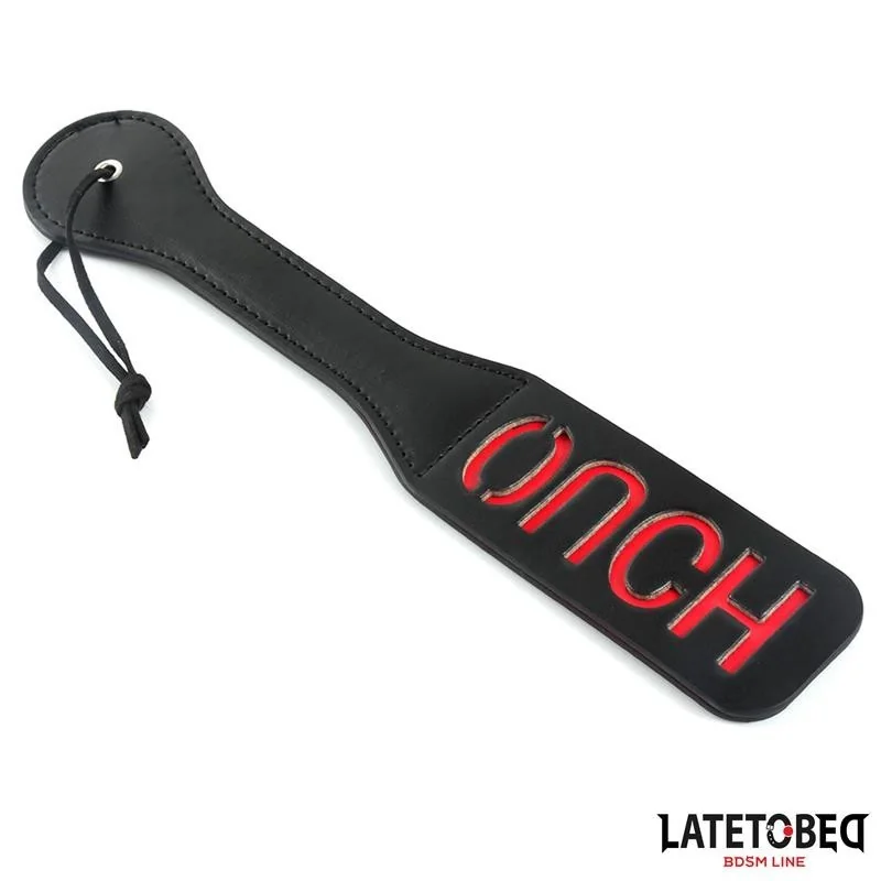 DOPPELSCHICHT-PADDEL OUCH 32 CM VON LATETOBED BDSM LINE