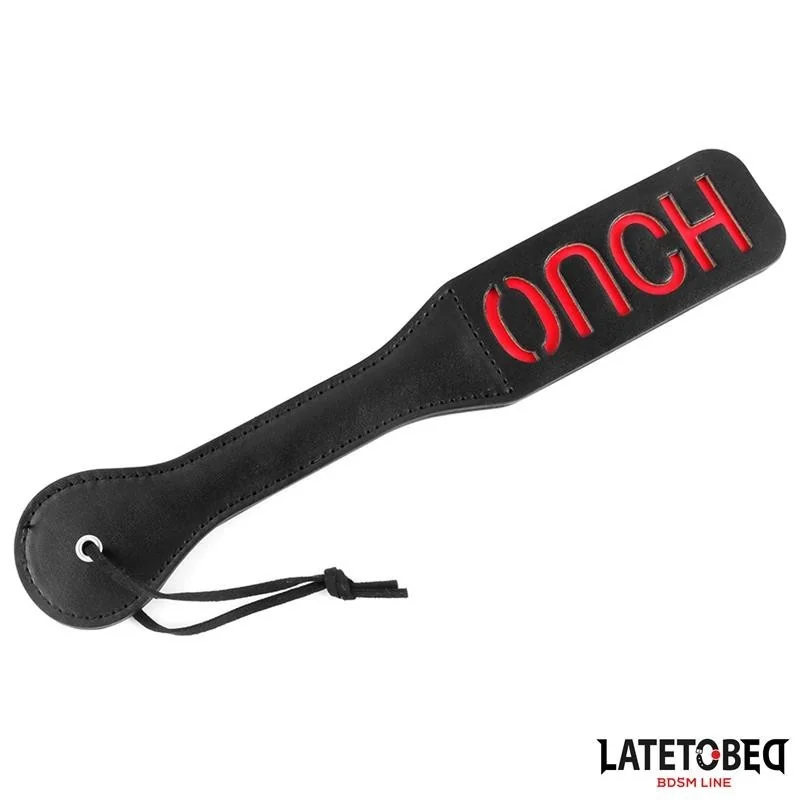 DOPPELSCHICHT-PADDEL OUCH 32 CM VON LATETOBED BDSM LINE 2