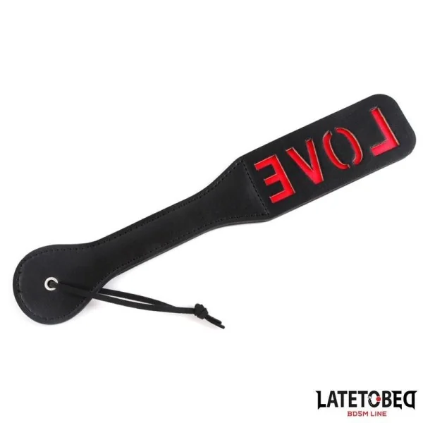 DOPPELSCHICHT-PADDEL LOVE 32 CM VON LATETOBED BDSM LINE