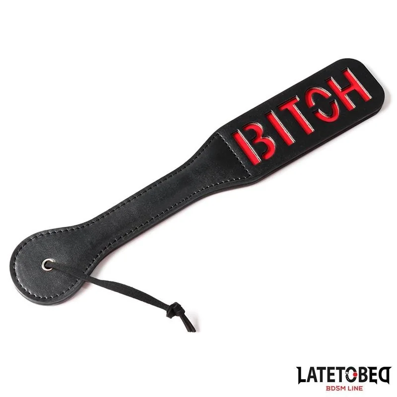 DOPPELLAGIGES PADDEL BITCH 32 CM VON LATETOBED BDSM LINE