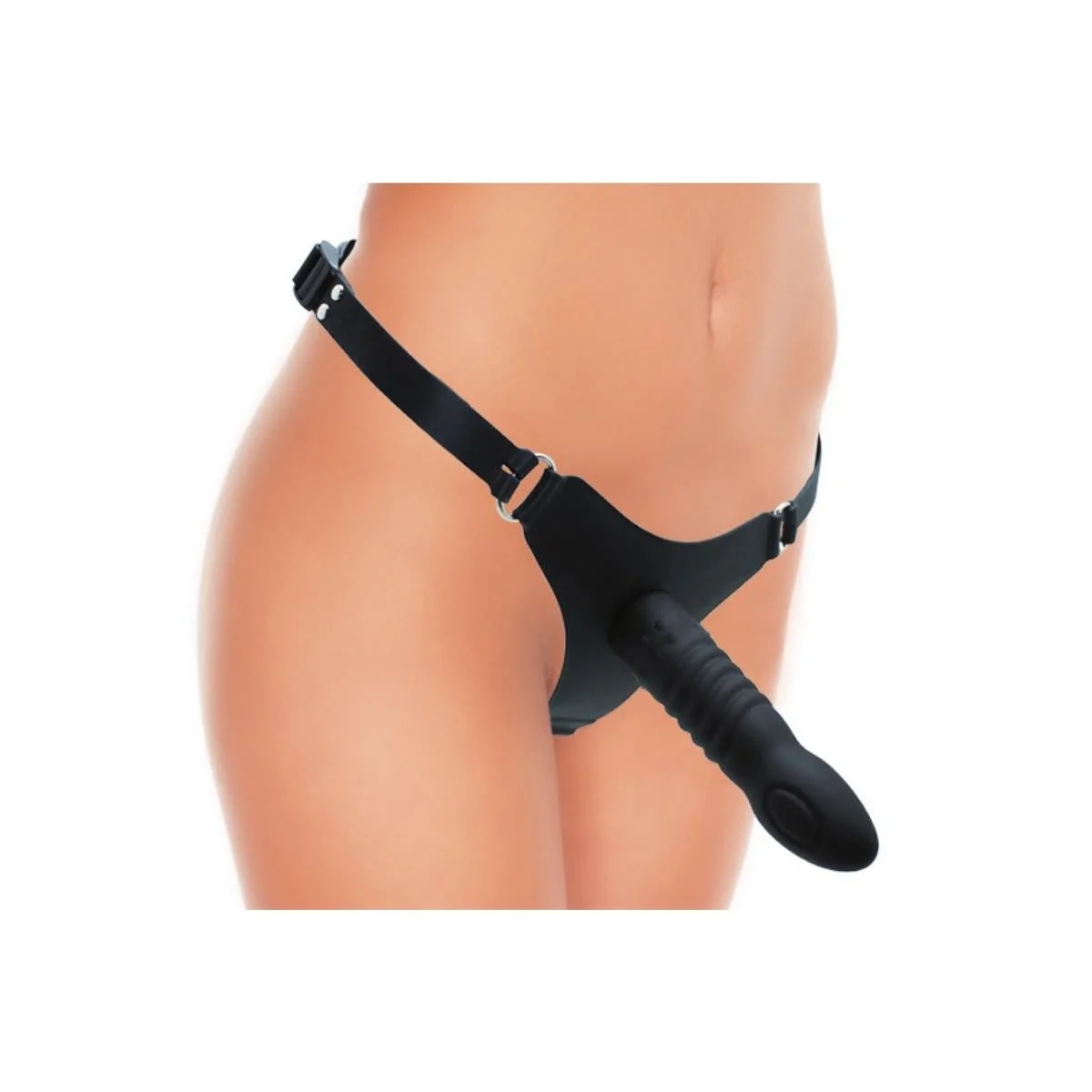 Strap-on mit Dildo Silikon 16 cm von Latex Play kaufen | Fesselliebe