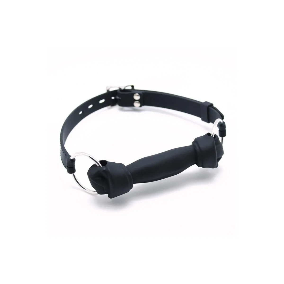 Mundknebel mit Hundeknochen von Latex Play kaufen | Fesselliebe