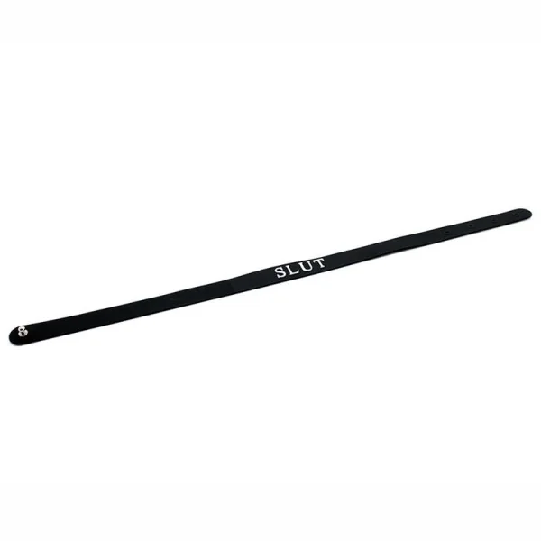 Halsband (Schlampe) von Latex Play kaufen | Fesselliebe