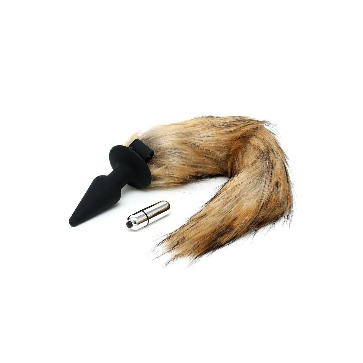 Plug mit Fuchsschwanz von Latex Play kaufen | Fesselliebe