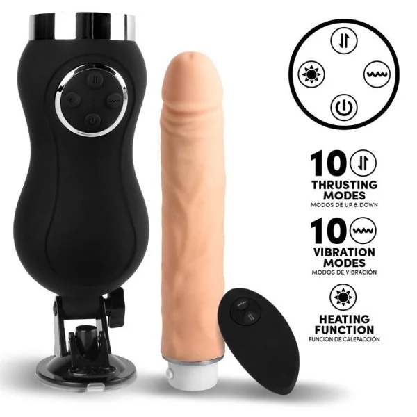 Sexmaschine Vibration, Stoßen und Wärme Fernbedienung USB von Intoyou Bdsm Line kaufen | Fesselliebe