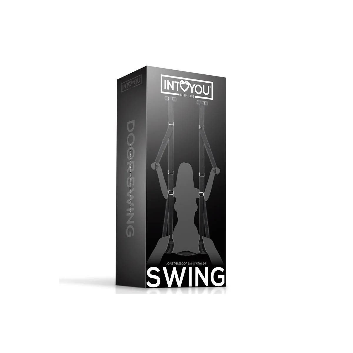 VERSTELLBARE TÜRSCHAUKEL MIT BEINSTÜTZEN UND SITZFLÄCHE VON INTOYOU BDSM LINE