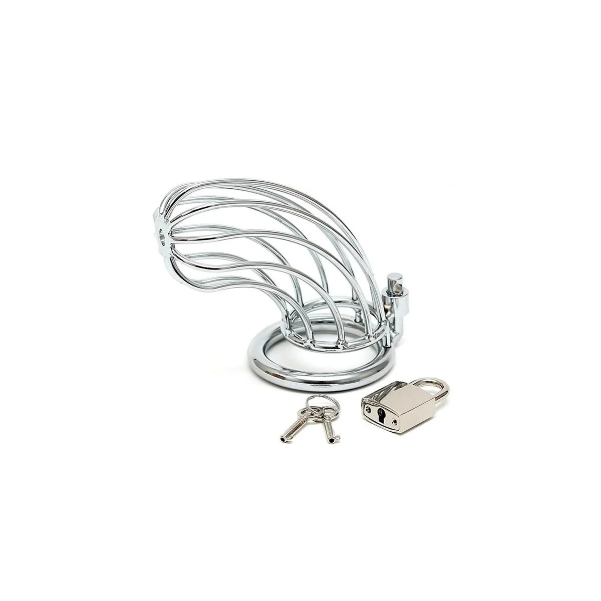 Keuschheitsgürtel mit Schloss, Metall von Bondage Play kaufen | Fesselliebe