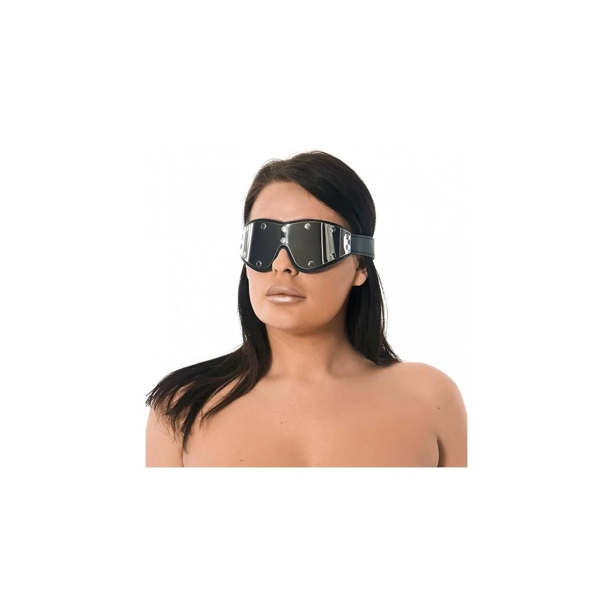 Augenmaske mit Metall, verstellbar von Bondage Play kaufen | Fesselliebe