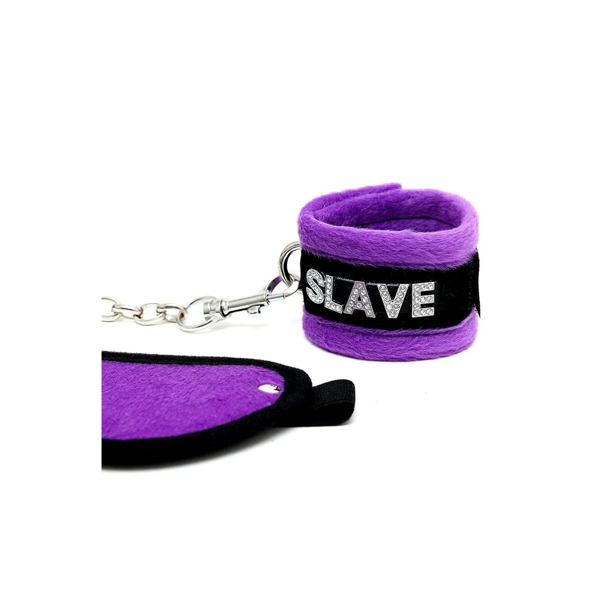 Rimba Handschellen und Augenmaske Lila von Bondage Play kaufen | Fesselliebe