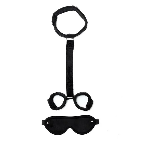 Set 2 Stück Schwarz von Bondage Play kaufen | Fesselliebe