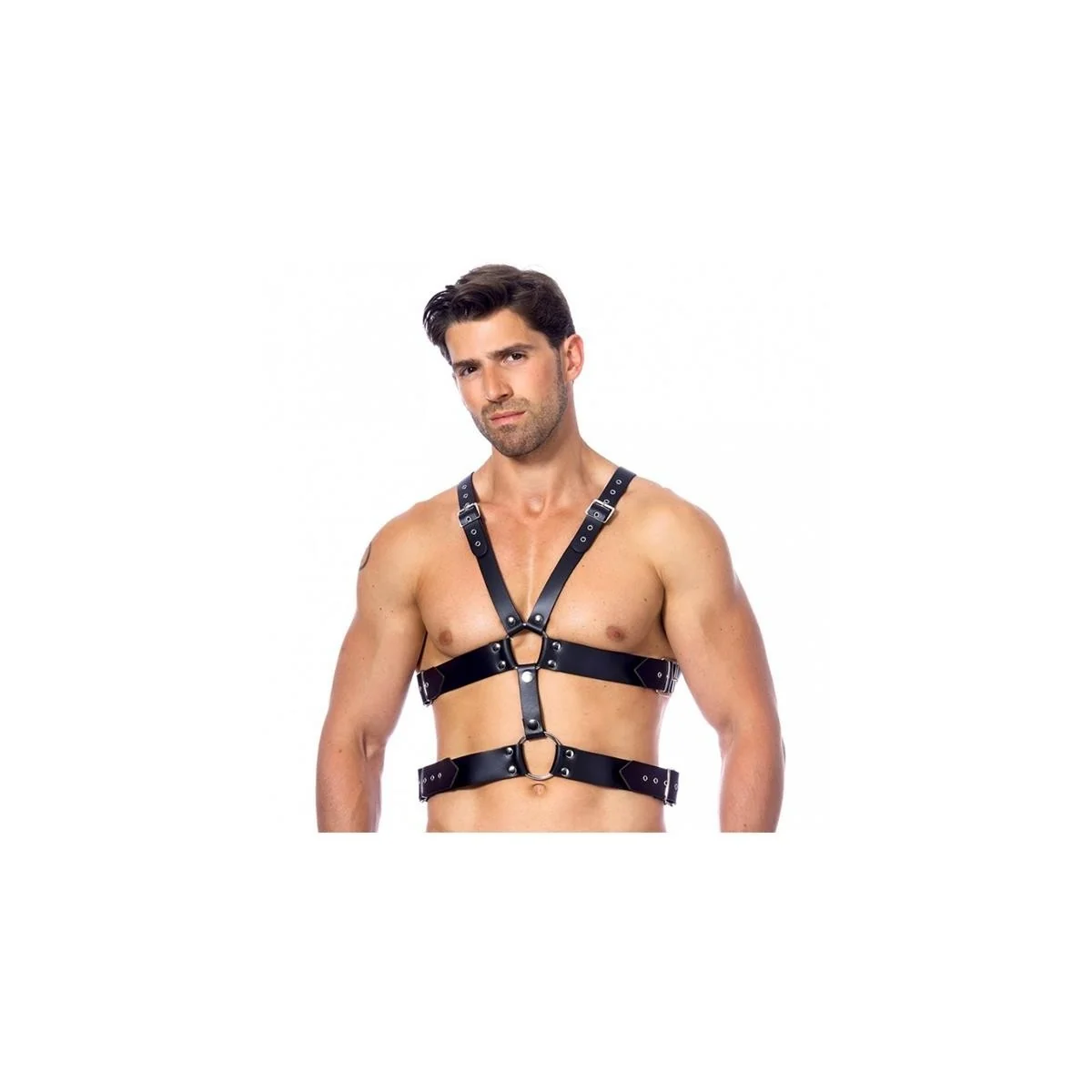 Verstellbares Leder-Geschirr von Bondage Play kaufen | Fesselliebe