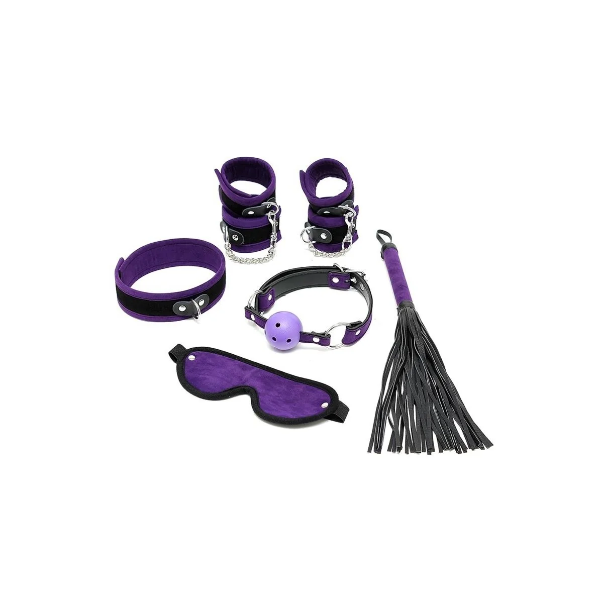 Rimba Komplettes Fesselset Lila von Bondage Play kaufen | Fesselliebe