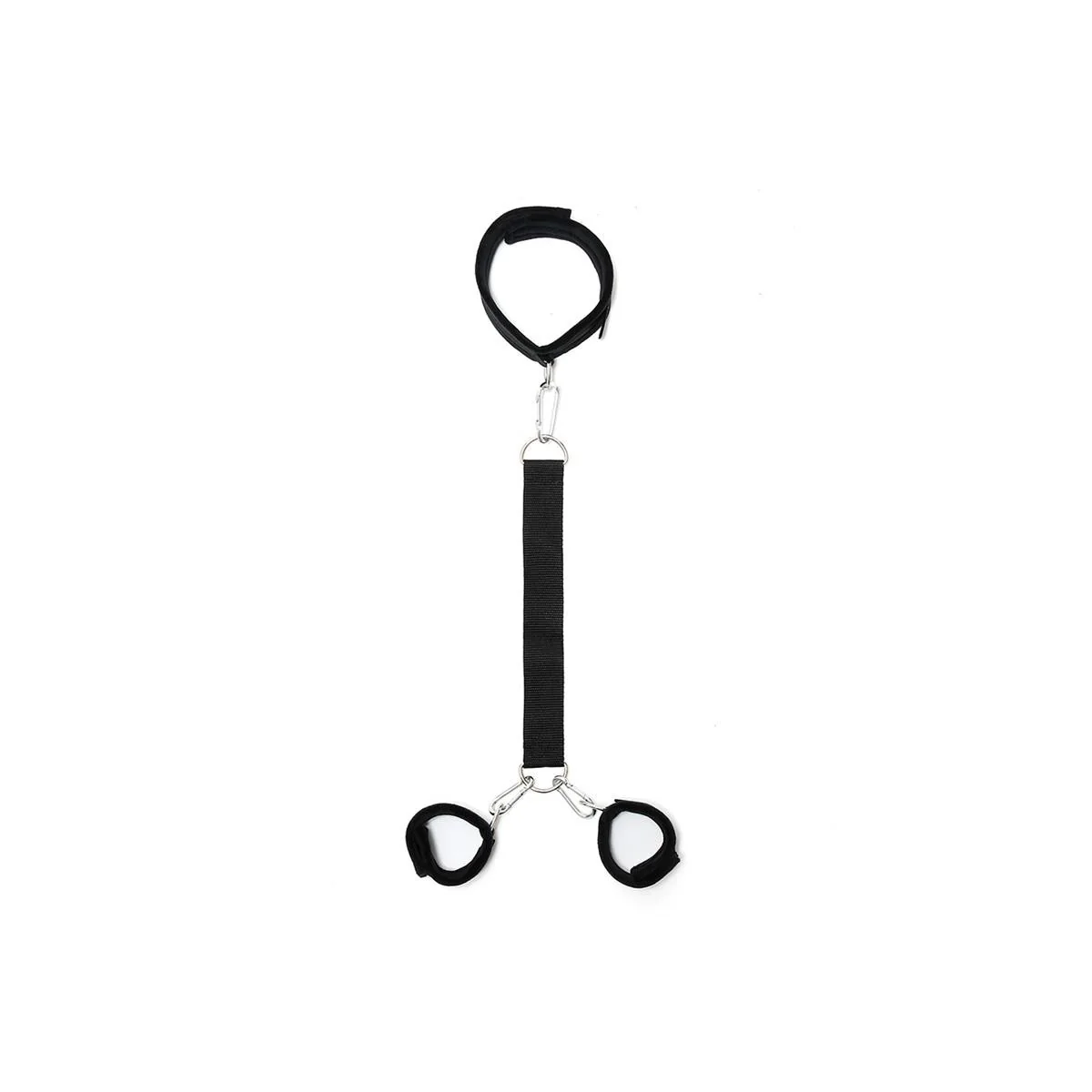 Weiches Halsband zu Handschellen mit verstellbarer Leine von Bondage Play kaufen | Fesselliebe