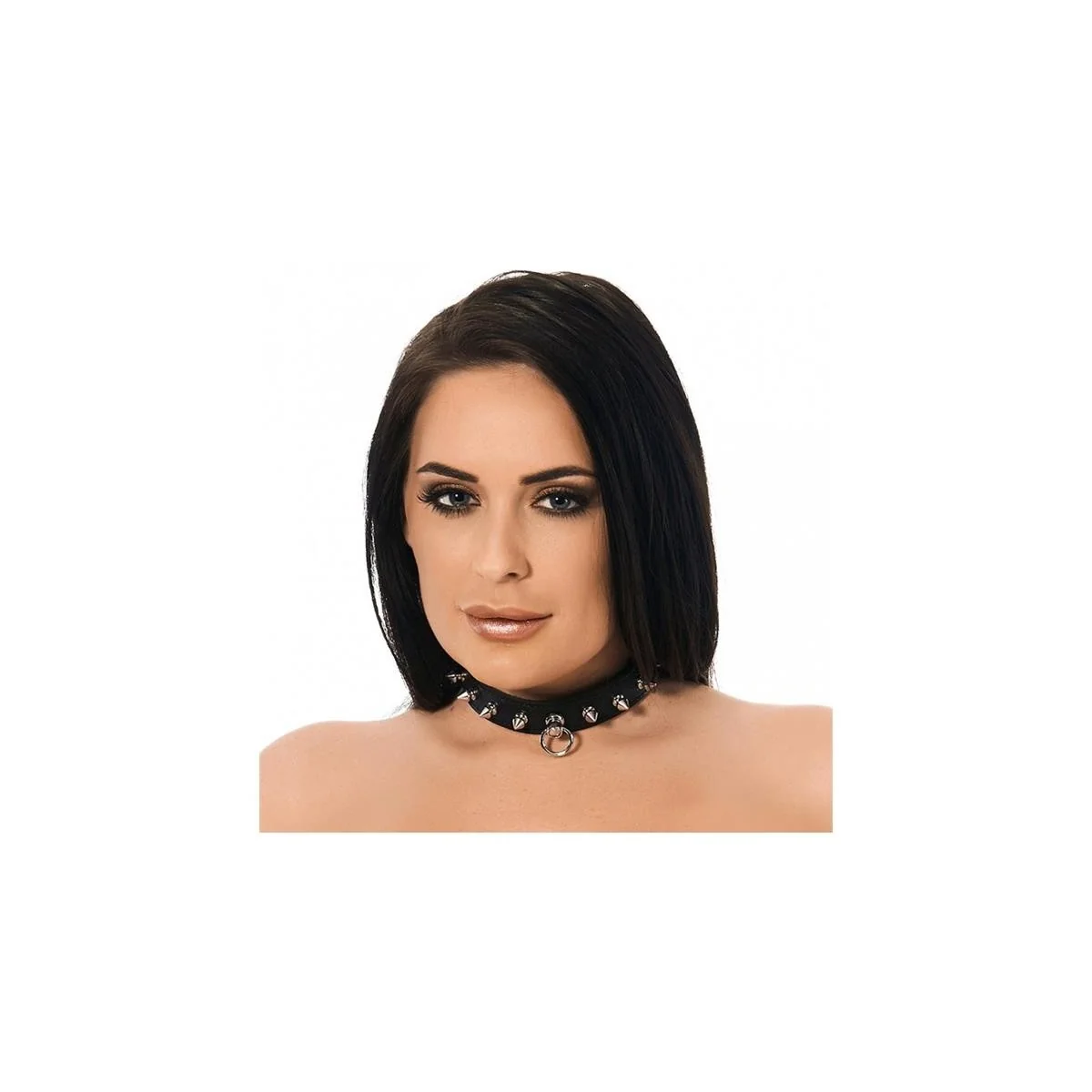 Lederhalsband mit Spikes von Bondage Play kaufen | Fesselliebe