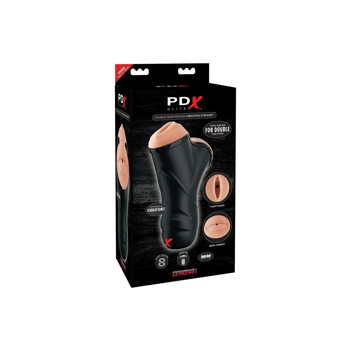 Pdx Elite Double Penetration Vibrations-Masturbator von Pdx Elite | Fesselliebe.de