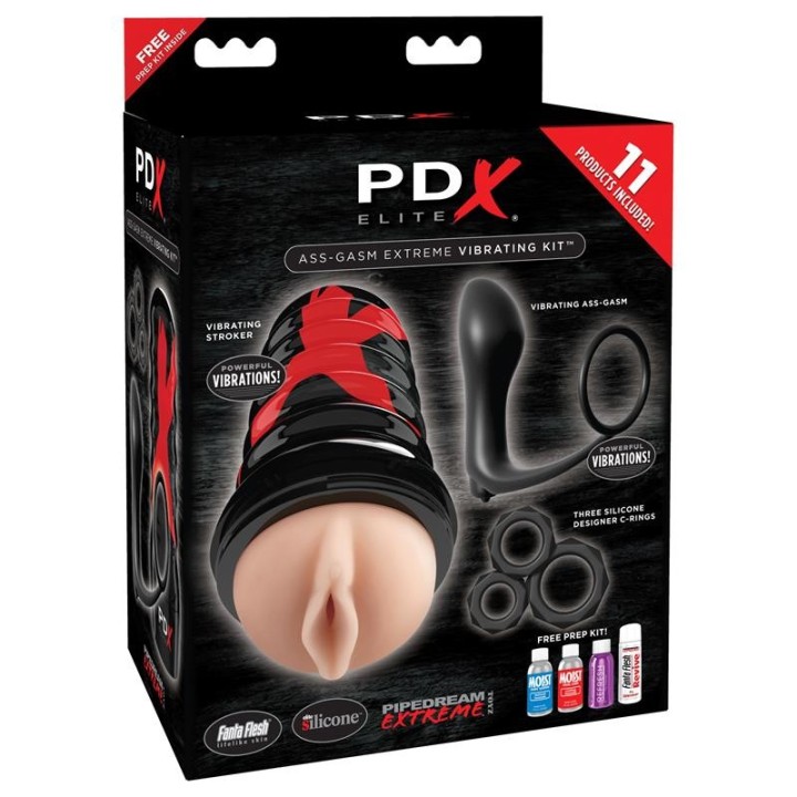 Pdx Elite Ass-Gasm Extreme Vibrations-Kit von Pdx Elite | Fesselliebe.de