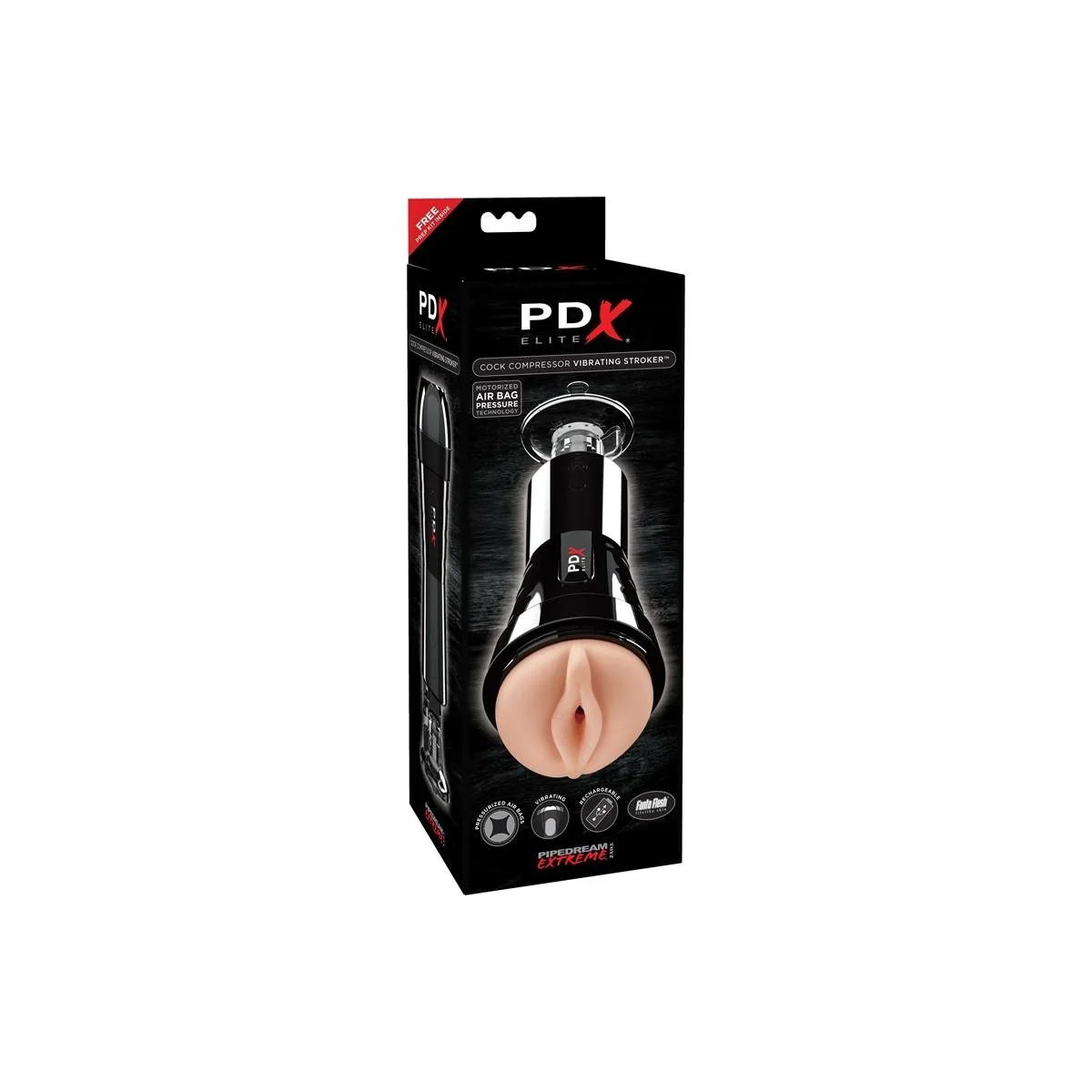 Pdx Elite Cock Compressor Vibrating Stroker von Pdx Elite | Fesselliebe.de