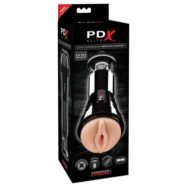 Pdx Elite Cock Compressor Vibrating Stroker von Pdx Elite | Fesselliebe.de